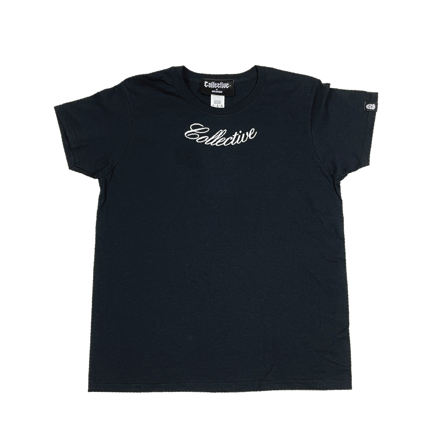 Cursive Crop Top Tee